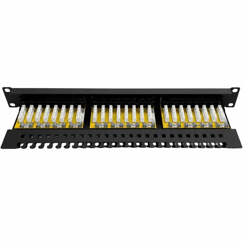 Patch Panel 24 Portas Cat6 RJ45 19