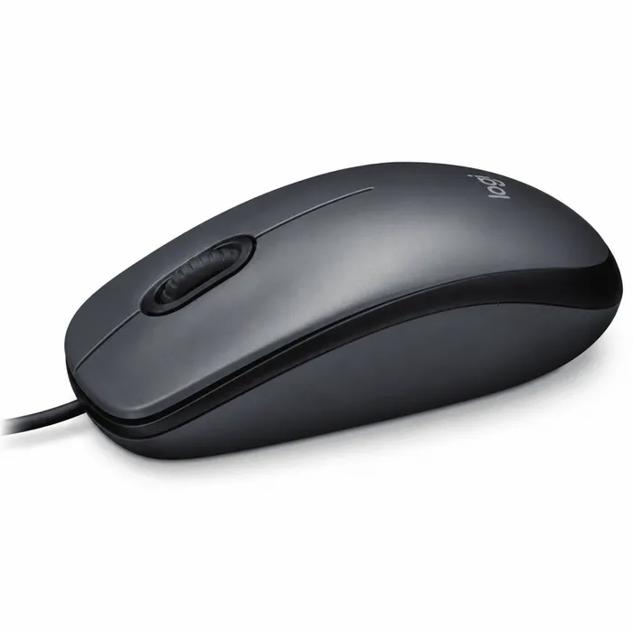 Mouse Logitech M90 USB Óptico 1000 DPI Ambidestro - Preto