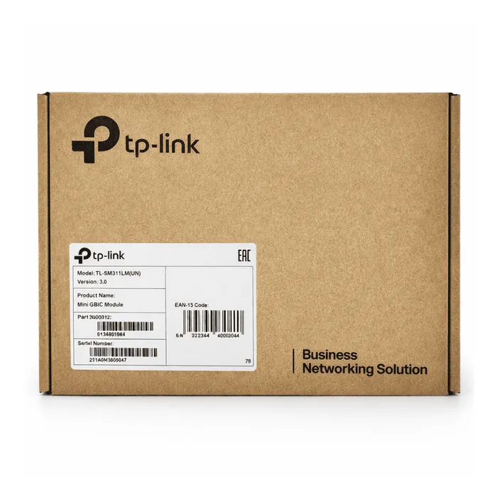 Módulo MINIGBIC SFP TP-Link TL-SM311LM MiniGBIC 1.25Gbps LC Multimodo 