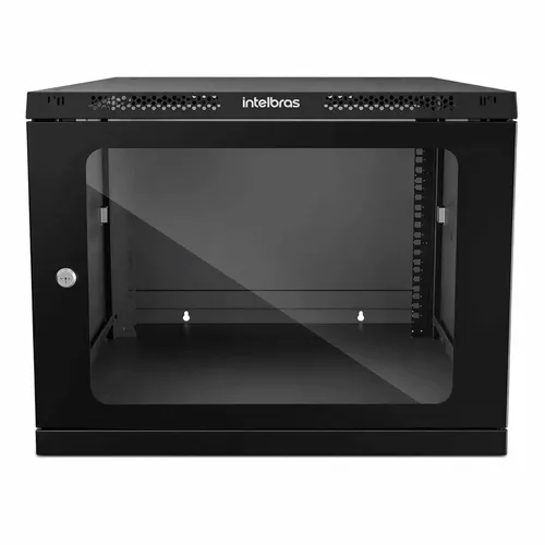 Mini Rack 8U Intelbras MRD 470mm Desmontável Parede CFTV