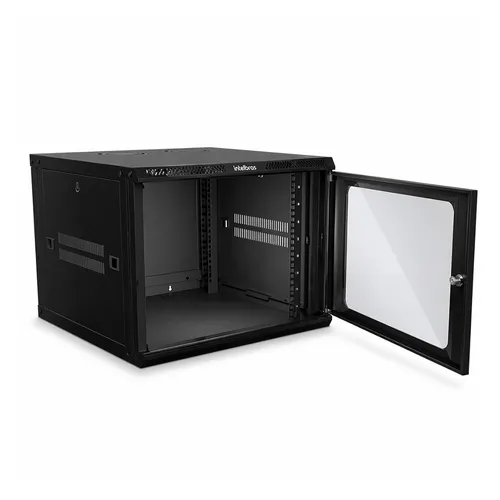 Mini Rack 8U Intelbras MRD 470mm Desmontável Parede CFTV