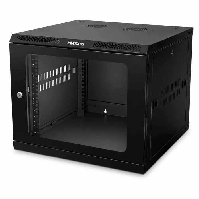 Mini Rack 8U Intelbras MRD 470mm Desmontável Parede CFTV