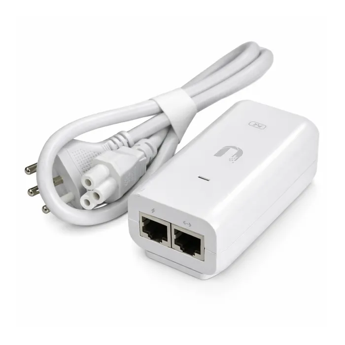 Fonte Injetor Poe Ubiquiti 48v 0.32a 15w U-poe-af-b Gigabit