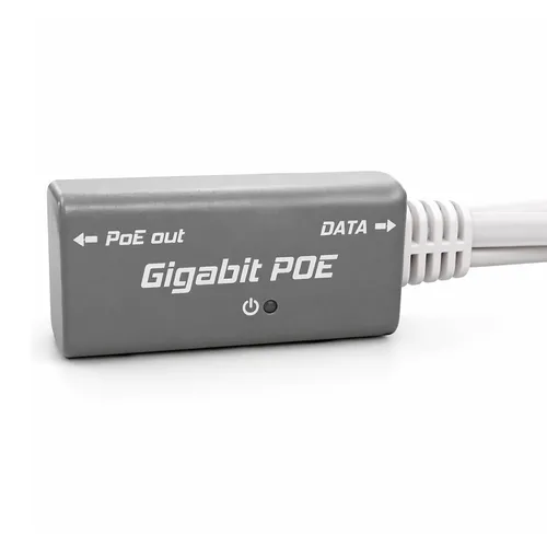 Cabo Injetor PoE Gigabit MikroTik RBGPOE Alimentação via Ethernet