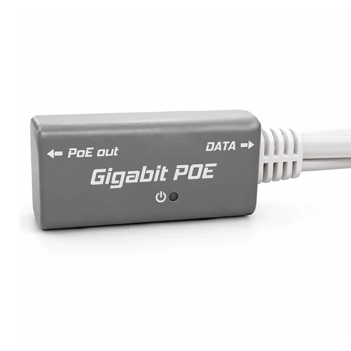 Cabo Injetor PoE Gigabit MikroTik RBGPOE Alimentação via Ethernet