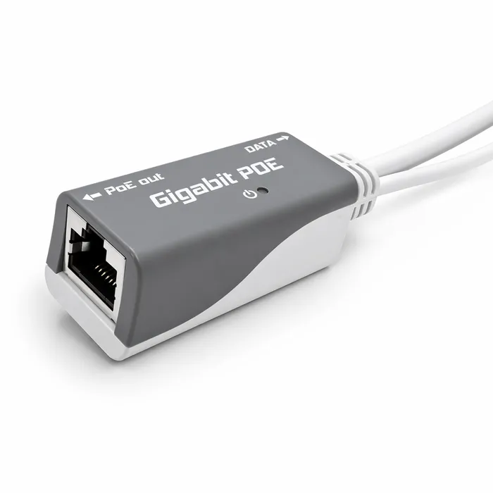 Cabo Injetor PoE Gigabit MikroTik RBGPOE Alimentação via Ethernet