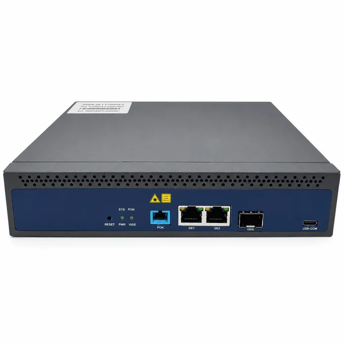 OLT GPON V1600GS-F 1PON 10GE 2GE RJ45 FTTH Rack 1U
