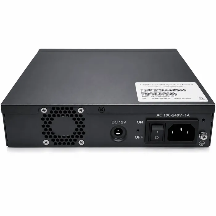 OLT GPON V1600GS-F 1PON 10GE 2GE RJ45 FTTH Rack 1U