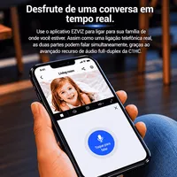 Câmera Segurança IP WiFi EZVIZ C1HC 720P Áudio Visão Noturna 12m - imagem 7
