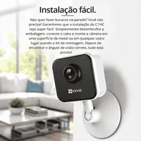Câmera Segurança IP WiFi EZVIZ C1HC 720P Áudio Visão Noturna 12m - imagem 9