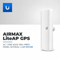 Antena Access Point Ubiquiti LiteAP GPS AC 5GHz 17dBi AirMax 450Mbps PoE - imagem 3