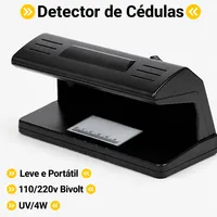 Detector Notas Falsas UV BM-F913 Verificador Cédulas Dinheiro - imagem 3
