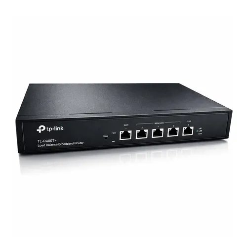 Roteador TP-Link TL-R480T+ Multi WAN Load Balance Empresarial 