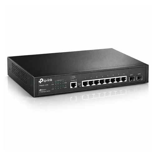 Switch Gerenciável TP-Link TL-SG3210 8 Portas Gigabit + 2 SFP L2