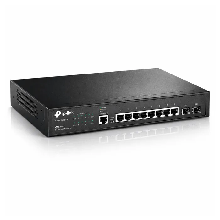 Switch Gerenciável TP-Link TL-SG3210 8 Portas Gigabit + 2 SFP L2