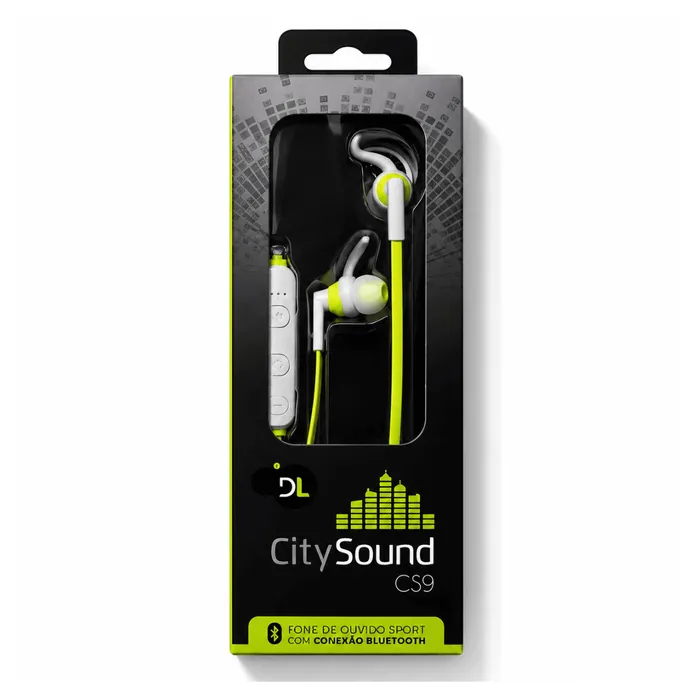 Fone de Ouvido Sport Bluetooth CitySound CS9 In-Ear Sem Fio