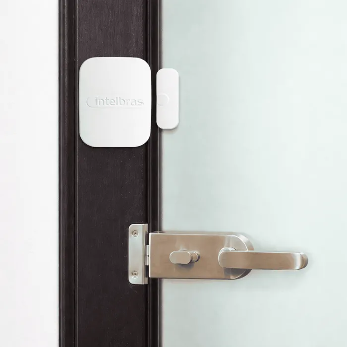 Sensor Abertura Porta Janela Magnético Intelbras XAS Smart Sem Fio Alarme