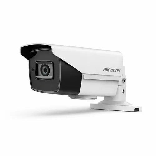 Câmera Hikvision 4K 8MP DS-2CE19U1T-IT3ZF Bullet Varifocal Motorizada 2.7-13.5mm IR 80m IP67 4 em 1 TVI AHD CVI CVBS