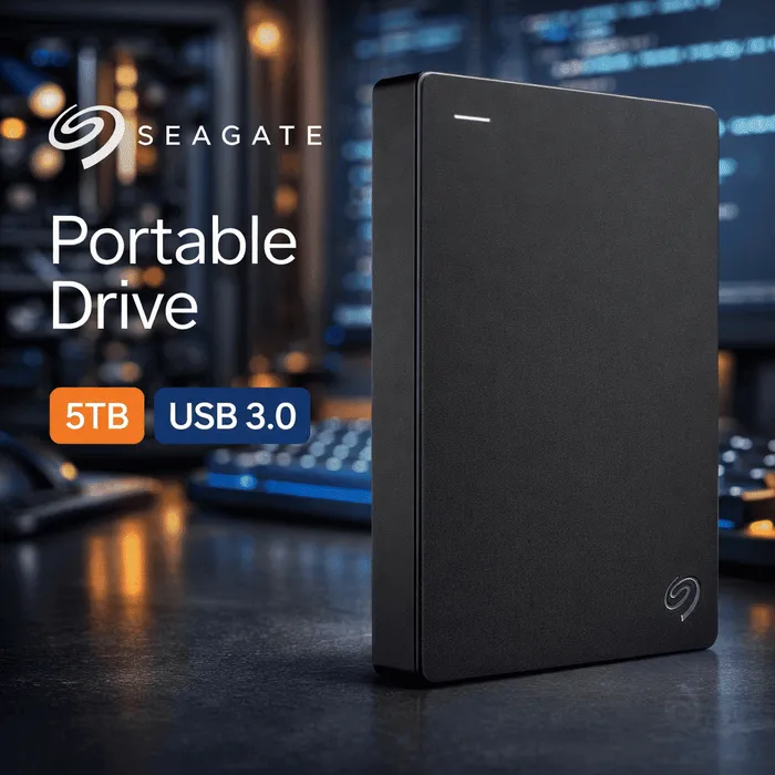 HD Externo Seagate 5TB Portátil 2.5