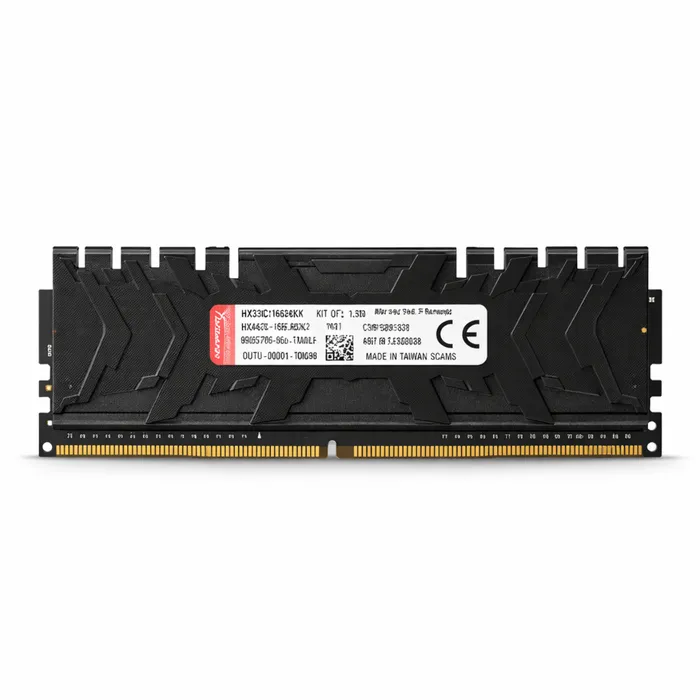 Memória RAM Kingston HyperX Predator 8GB DDR4 3200MHz CL15 HX430C15PB3K2/8 Gamer Preto com Dissipador