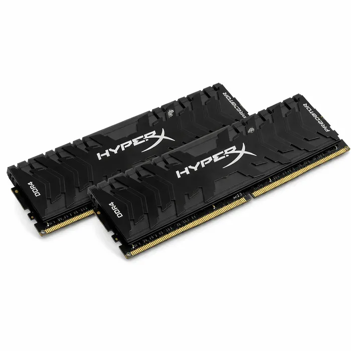 Memória RAM Kingston HyperX Predator 8GB DDR4 3200MHz CL15 HX430C15PB3K2/8 Gamer Preto com Dissipador