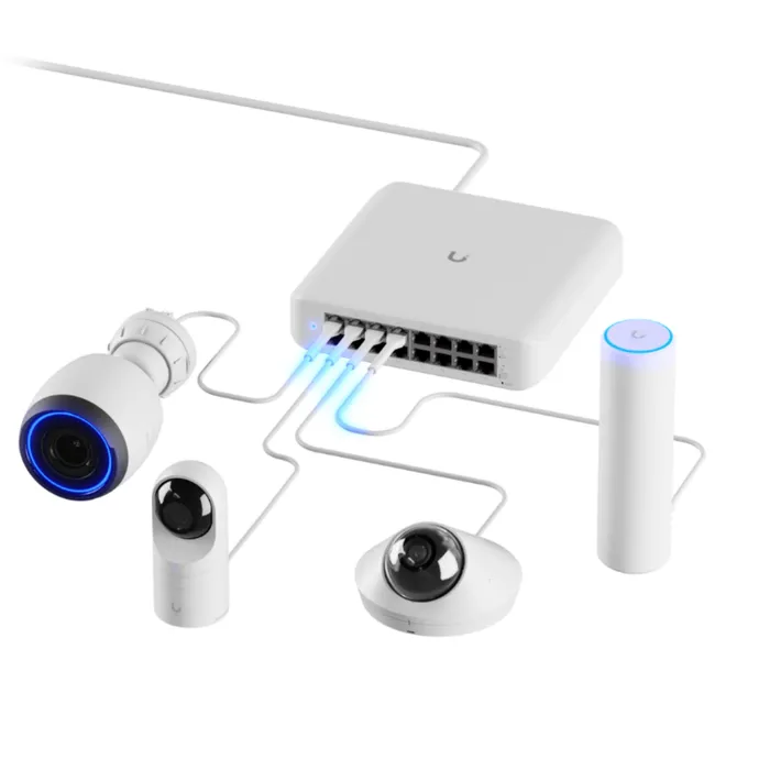 Switch Ubiquiti UniFi Lite 16 PoE 16 Portas Gigabit 45W BR