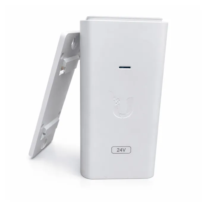 Fonte PoE Ubiquiti 24V 0.5A 12W POE-24-12W-WH-BR Injetor PoE Padrão Brasil Compatível airGateway