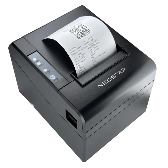 Impressora Térmica Neostar Z-NS80 UE 80mm USB + LAN Alta Velocidade 300mm/s