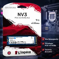 SSD Kingston NV3 M.2 1TB NVMe Velocidade e Performance PCIe 4.0 - imagem 4