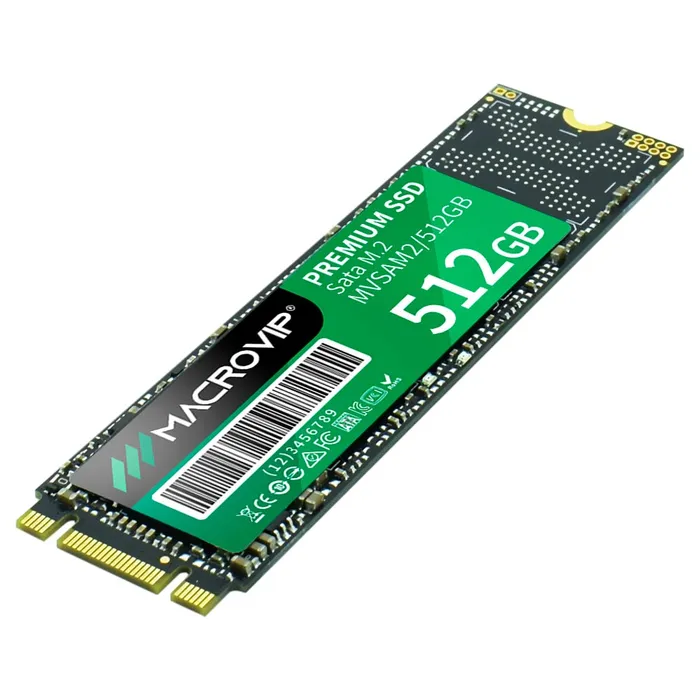 SSD Macrovip M.2 512GB SATA 6gb/s Upgrade de Alta Velocidade