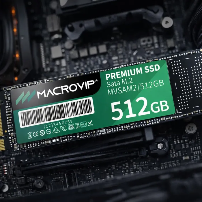 SSD Macrovip M.2 512GB SATA 6gb/s Upgrade de Alta Velocidade