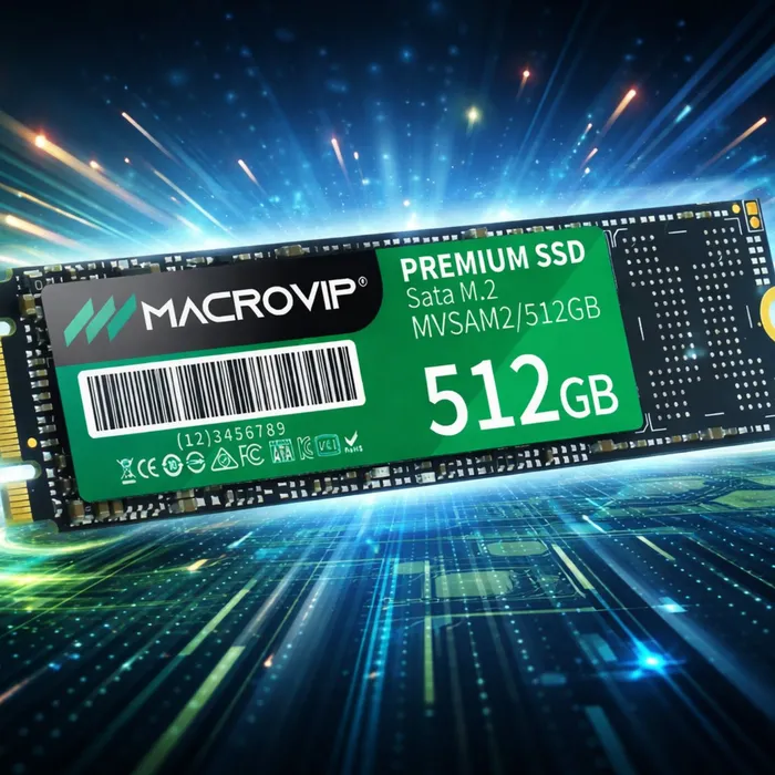 SSD Macrovip M.2 512GB SATA 6gb/s Upgrade de Alta Velocidade
