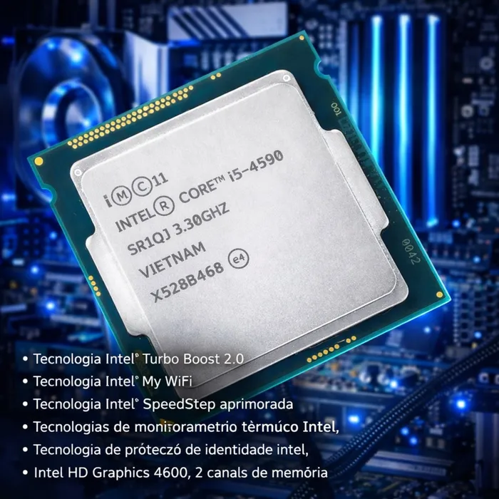 Processador Intel Core i5 4590 4ª Geração LGA1150 3.3GHz OEM