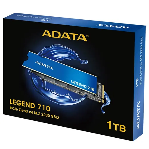 SSD ADATA 1TB M.2 Legend 710  NVMe 2280 PCIe Gen3 x4 Azul