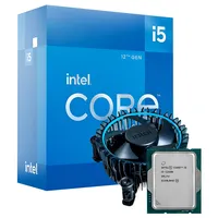 Processador Intel Core i5-12400 12ª Geração LGA 1700 2.5GHz Turbo 4.4GHz 18MB Cache BOX com Cooler - imagem 1