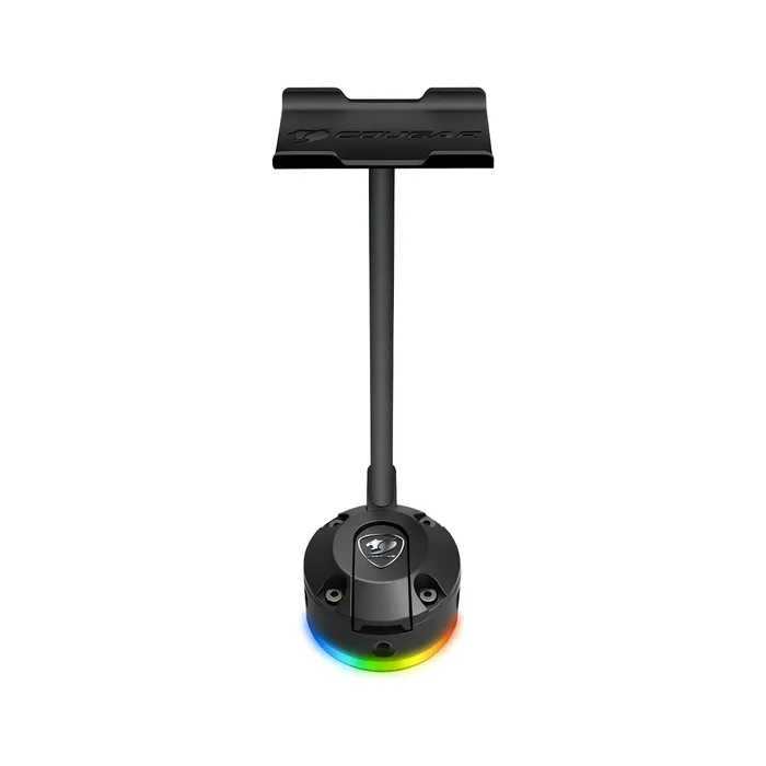 Suporte Fone De Ouvido Headset Cougar Bunker RGB com Sucção a Vácuo e Hub USB
