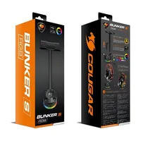 Suporte Fone De Ouvido Headset Cougar Bunker RGB com Sucção a Vácuo e Hub USB - imagem 5
