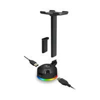 Suporte Fone De Ouvido Headset Cougar Bunker RGB com Sucção a Vácuo e Hub USB - imagem 2