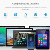 Adaptador USB-C Para Ethernet RJ45 Gigabit 1Gbps TP-Link UE300C USB 3.0 Plug Play - imagem 6