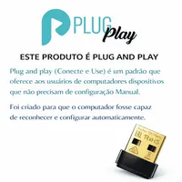 Adaptador WiFi USB TP-Link Archer T2U Nano AC600 Dual Band 2.4GHz 5GHz 600Mbps - imagem 3