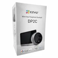 Câmera Olho Mágico WiFi EZVIZ DP2C 2MP 1080p Campainha Sem Fio Tela 4,3 - imagem 3