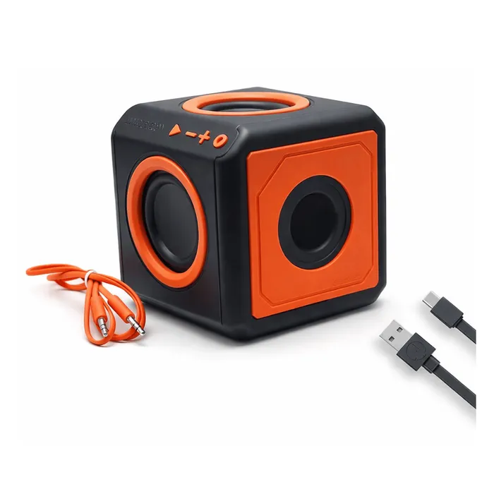 Caixa Som Bluetooth ELG Punch 15W RMS 360° Surround Portátil Resistente Respingos  Bateria Até 5h Anatel