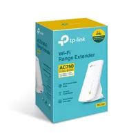 Repetidor Amplificador WiFi TP-Link RE200 AC750 Dual Band 2.4GHz 5GHz Extensor de Sinal Mesh RJ45 - imagem 3