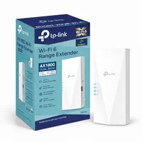 Repetidor TP-Link RE600X AX1800 Extensor WiFi 6 Dual Band Gigabit Mesh - imagem 1