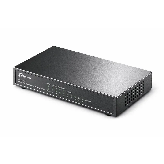 TP-LINK HUB SWITCH 08P TL-SF1008P 10/100 DESKTOP POE