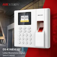 Relógio Ponto Biométrico Hikvision DS-K1A8503EF Cartão + Digital TCP/IP USB - imagem 5