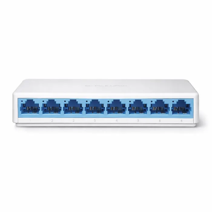 Switch Mercusys MS108 8 Portas 10/100Mbps RJ45 Desktop Plug Play