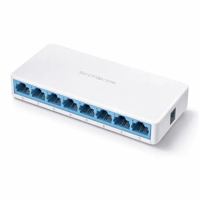 Switch Mercusys MS108 8 Portas 10/100Mbps RJ45 Desktop Plug Play