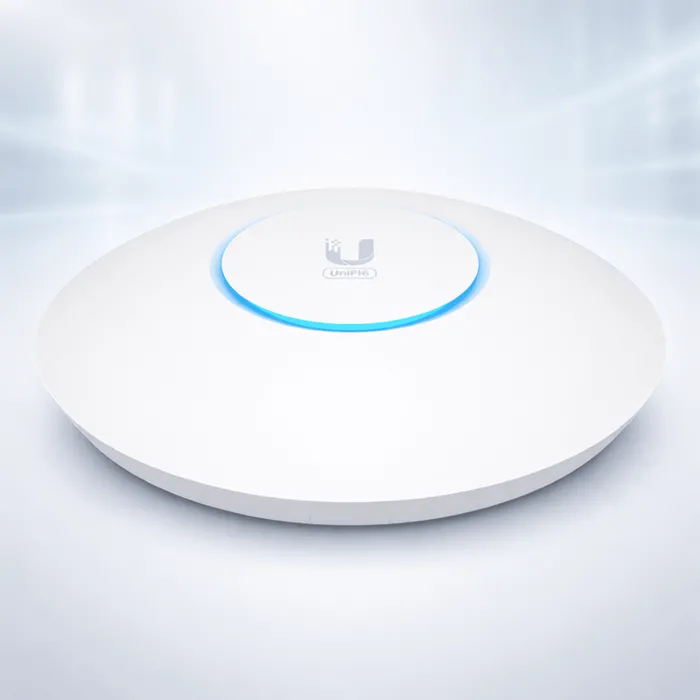 Ponto de Acesso Ubiquiti U6 Pro UniFi WiFi 6 AX5400 Dual Band 48V PoE Access Point Sem Fonte