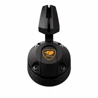 Suporte Para Mouse Cougar Bunker Bungee Gamer Com Hub USB 2 Portas Base A Vácuo Preto - imagem 5